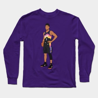 Devin Booker Phx Suns Valley Uniform Long Sleeve T-Shirt